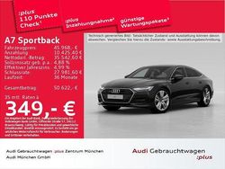 Mythosschwarz metallic Gebraucht 2022 Audi A7 Sportback Ambiente Kleinwagen | 45.968 € (Superpreis)