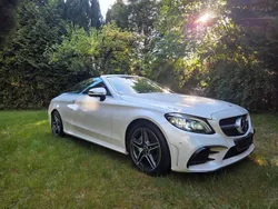 Weiß Gebraucht 2022 Mercedes C180 AMG Cabrio | 42.500 € (Etwas zu teuer)