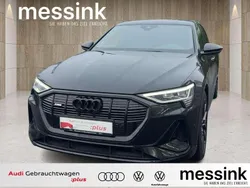 Schwarz mythosschwarz metallic Gebraucht 2022 Audi e-tron S-Line SUV | 44.450 € (Fairer Preis)