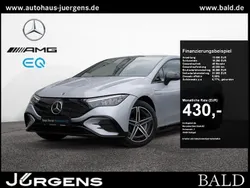 Silber hightech silver metallic Gebraucht 2024 Mercedes EQE300 AMG Limousine | 44.590 € (Superpreis)