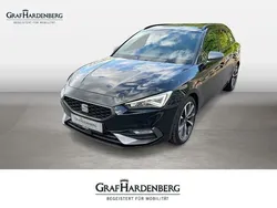 Schwarz Gebraucht 2021 Seat Leon ST FR Kombi | 18.960 € (Fairer Preis)