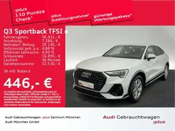Gletscherweiß metallic Gebraucht 2021 Audi Q3 S-Line SUV | 36.431 € (Teuer)