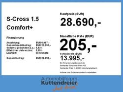 Cool white pearl metallic Neu 2024 Suzuki SX4 S-Cross Comfort+ SUV | 26.690 € (Superpreis)