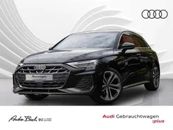 Mythosschwarz metallic Gebraucht 2024 Audi A3 S-Line Limousine | 37.440 € (Teuer)