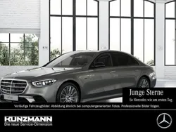 Mojavesilber metallic Gebraucht 2024 Mercedes S580 AMG Limousine | 114.568 € (Superpreis)