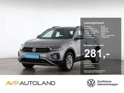 Pyritsilber metallic Gebraucht 2024 VW T-Roc Life SUV | 28.640 € (Guter Preis)