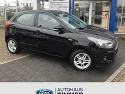 Schwarz (iridium schwarz) Gebraucht 2018 Ford Ka Plus Cool & Sound Edition Kleinwagen | 9.990 € (Fairer Preis)