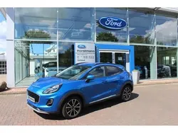 Dynamicblau metallic Gebraucht 2024 Ford Puma Titanium X SUV | 27.950 € (Fairer Preis)