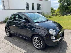 Schwarz Gebraucht 2015 Fiat 500C Lounge Cabrio | 8.199 € (Guter Preis)