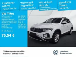 Pure white Gebraucht 2024 VW T-Roc Life SUV | 22.480 € (Guter Preis)