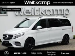 Bergkristallweiß Gebraucht 2022 Mercedes V300 AMG Van / Kleinbus | 49.695 € (Superpreis)