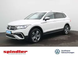 Pure white Gebraucht 2022 VW Tiguan Allspace Elegance SUV | 32.280 € (Guter Preis)