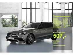 Silber Gebraucht 2024 Mercedes C300e AMG Limousine | 46.990 € (Superpreis)