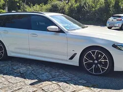 Weiß Gebraucht 2022 BMW 520 Sport Line Kombi | 44.800 € (Teuer)