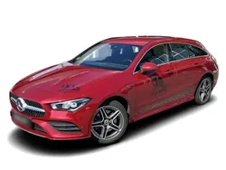 Rot Gebraucht 2020 Mercedes CLA250e Shooting Brake AMG Kombi | 31.950 €