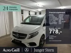 Bergkristallweiss metallic Gebraucht 2023 Mercedes V300 Van / Kleinbus | 65.320 € (Guter Preis)