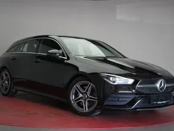 Schwarz Gebraucht 2021 Mercedes CLA220 Shooting Brake AMG Kombi | 26.490 € (Fairer Preis)