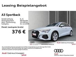 Gletscherweiß metallic Gebraucht 2024 Audi A3 S-Line Limousine | 29.989 € (Guter Preis)