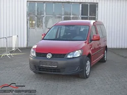 Rot Gebraucht 2014 VW Caddy Maxi Trendline Van / Kleinbus | 16.950 €