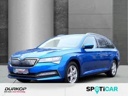 Raceblau metallic Gebraucht 2020 Skoda Superb Ambition Kombi | 24.980 € (Fairer Preis)