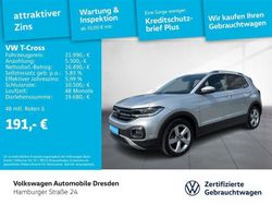 Reflexsilber metallic Gebraucht 2023 VW T-Cross Style SUV | 22.490 € (Fairer Preis)