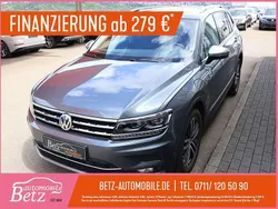 Grau (platinum grey metallic) Gebraucht 2018 VW Tiguan Allspace Highline SUV | 27.690 € (Fairer Preis)