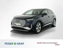 Navarrablau metallic Gebraucht 2021 Audi Q4 e-tron Ambiente SUV | 30.486 € (Fairer Preis)