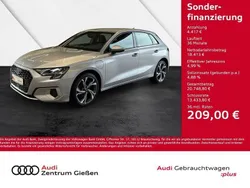 Florettsilber metallic Gebraucht 2022 Audi A3 Sportback e-tron Advanced Limousine | 22.830 €