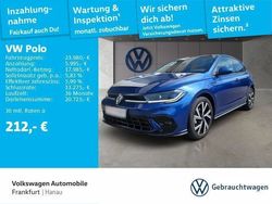 Reef blue metallic Gebraucht 2022 VW Polo R-line Limousine | 23.980 € (Etwas zu teuer)