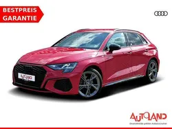 Rot Gebraucht 2022 Audi A3 S-Line Limousine | 28.950 € (Fairer Preis)