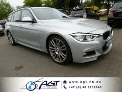 Glaciersilber metallic Gebraucht 2017 BMW 318 M Sport Kombi | 16.980 € (Fairer Preis)