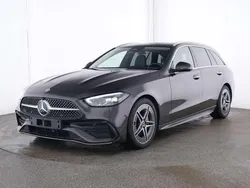 Metalliclack graphitgrau Gebraucht 2024 Mercedes C300 AMG Kombi | 46.810 € (Etwas zu teuer)
