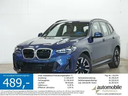 Phytonicblau met. Gebraucht 2024 BMW iX3 Impressive SUV | 51.440 € (Superpreis)