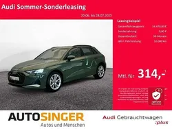 Distriktgrün metallic Gebraucht 2025 Audi A3 Advanced Plus | 34.470 € (Etwas zu teuer)