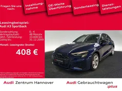 2d navarrablau metallic Gebraucht 2021 Audi A3 e-tron S-Line Kleinwagen | 26.650 € (Fairer Preis)