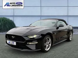Schwarz Gebraucht 2022 Ford Mustang GT Premium Convertible Cabrio | 50.990 € (Etwas zu teuer)