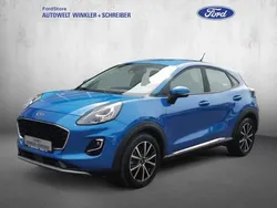 Dynamicblau metallic Gebraucht 2021 Ford Puma Titanium SUV | 16.890 € (Fairer Preis)