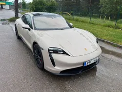 Beige Gebraucht 2021 Porsche Taycan 4S Limousine | 59.900 € (Fairer Preis)