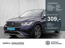 Blau Gebraucht 2024 VW Tiguan Allspace Elegance SUV | 46.480 € (Etwas zu teuer)