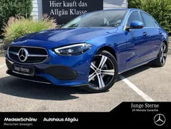 Lack spektralblau (metallic) Gebraucht 2024 Mercedes C180 Avantgarde Limousine | 40.739 € (Teuer)