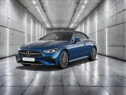 Metalliclack spektralblau (metallic) Gebraucht 2024 Mercedes 300 Cabrio | 63.499 € (Superpreis)