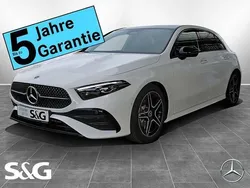 Unilack polarweiß Gebraucht 2024 Mercedes A200 AMG Limousine | 37.499 € (Teuer)