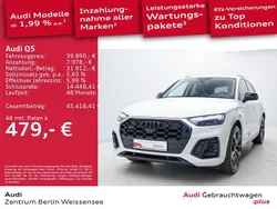 Gletscherweiß metallic Gebraucht 2021 Audi Q5 S-Line SUV | 39.890 € (Fairer Preis)