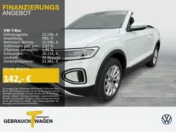 Weiß Gebraucht 2024 VW T-Roc Cabriolet Style Cabrio | 23.530 € (Superpreis)
