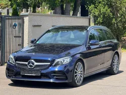 Blau Gebraucht 2019 Mercedes C300 AMG line Kombi | 23.990 € (Superpreis)