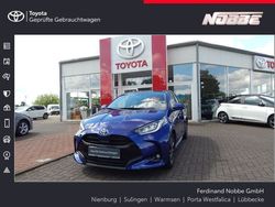 Nachtblau mica metallic Gebraucht 2021 Toyota Yaris Hybrid Team Kleinwagen | 21.880 € (Teuer)
