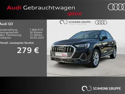 Mythosschwarz metallic Gebraucht 2024 Audi Q3 S-Line SUV | 39.880 € (Guter Preis)