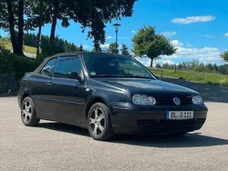Schwarz Gebraucht 2000 VW Golf Cabriolet Conceptline Cabrio | 2.749 € (Fairer Preis)