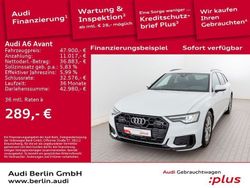 Gletscherweiß metallic Gebraucht 2024 Audi A6 S-Line Kombi | 50.900 € (Teuer)