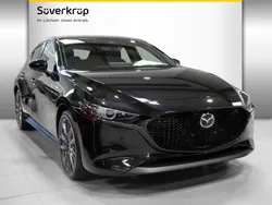 Schwarz Gebraucht 2023 Mazda 3 Exclusive-Line Kleinwagen | 24.980 € (Fairer Preis)